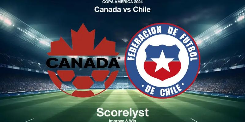 Đội hình của hai đội Canada và Chile